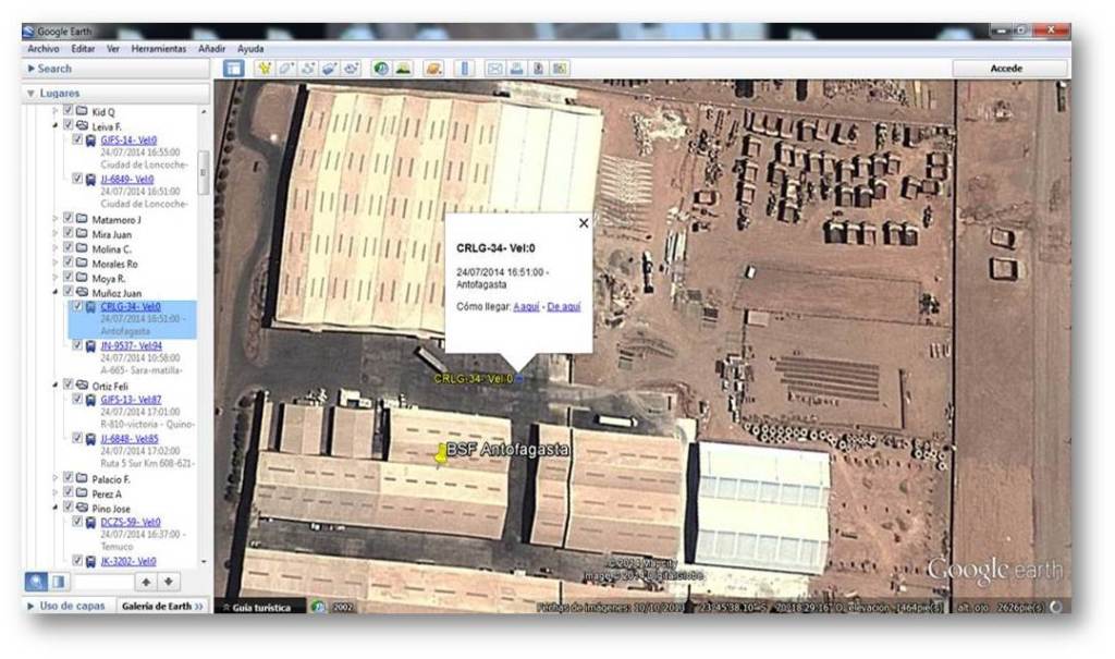 Sistema de monitoreo satelital GPS